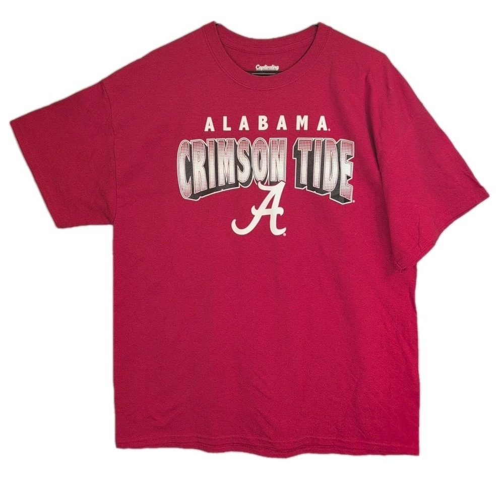 Alabama‎ Crimson Tide Captivating T-shirt Extra Large Men's Unisex Red